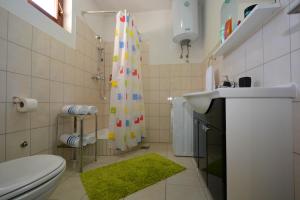 Apartments Maslina tesisinde bir banyo