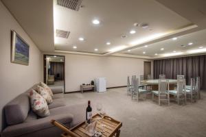 Posezení v ubytování Zhong Ke Hotel