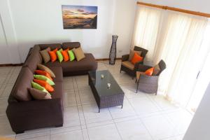 Posezení v ubytování Grann Kaz Guest House