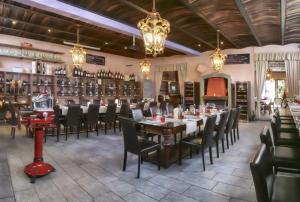 Restaurace v ubytování Bottega del Vino Guesthouse