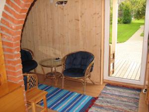 Posezení v ubytování Kaare Guesthouse