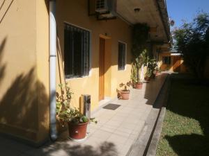 A patio or other outdoor area at Hotel H1