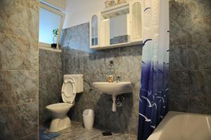 Koupelna v ubytování Zadar Dream