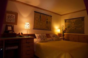 Postel nebo postele na pokoji v ubytování Le Rosier B&B e Appartamento