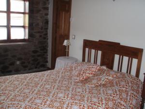 Łóżko lub łóżka w pokoju w obiekcie Casa Rural Ugarte Ojacastro