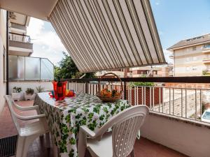 En balkon eller terrasse på Casa Scilla