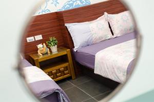 Katil atau katil-katil dalam bilik di Good Mood Cottage