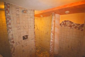 Koupelna v ubytování Hotel Käferhube