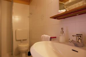 Koupelna v ubytování Le Rosier B&B e Appartamento