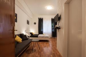 Postel nebo postele na pokoji v ubytování Lucky Rooms