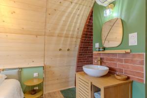 O baie la Chambre d'Hôtes La Guignette +8 fotografii