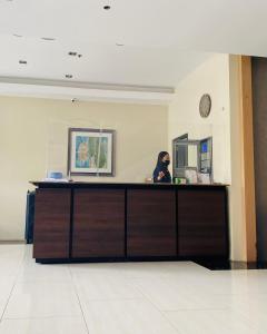Ο χώρος του λόμπι ή της ρεσεψιόν στο Lovely and Cozy Condo at O Residences +15 φωτογραφίες