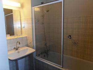 Koupelna v ubytování Auberge d'Andaines
