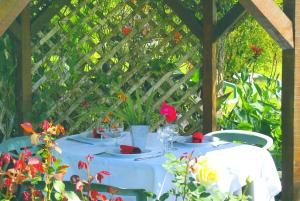 Zahrada ubytování Auberge d'Andaines