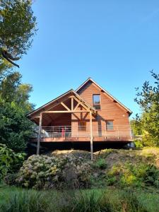 Το κτήριο όπου στεγάζεται  η παραθεριστική κατοικία