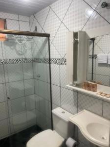 Phòng tắm tại Casa do Aconchego +16 ảnh