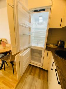 Köök või kööginurk majutusasutuses Apartman Urban Panorama