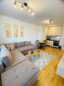 Posezení v ubytování Apartman Urban Panorama