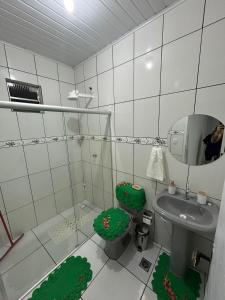 Koupelna v ubytování Casa Dona Vera - Seu Refúgio no Centro Histórico + 30 fotografií