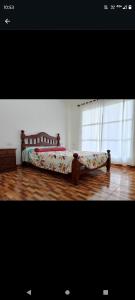 Katil atau katil-katil dalam bilik di Complejo turístico Anto