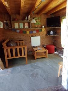 Kuchyň nebo kuchyňský kout v ubytování Akira Cabañas