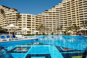 Bazén v ubytování Ain Sokhna Beach Resort - Vacation Time nebo v jeho okolí