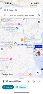 a map of dubrovnik with different attractions at Kapoor dormitory in Mumbai