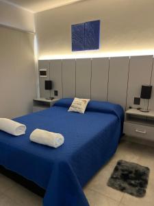 Postel nebo postele na pokoji v ubytování Depa urban