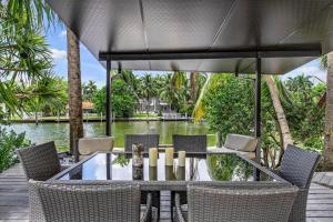 Jardí fora de Villa Retro Luxe