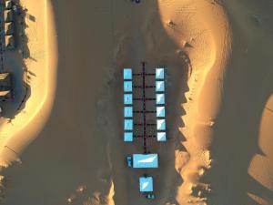 Άποψη από ψηλά του Khamlia luxury camps