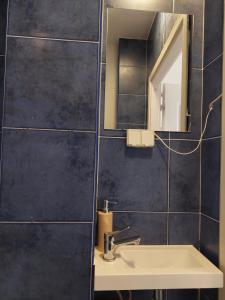 Koupelna v ubytování Centrum Lwowska