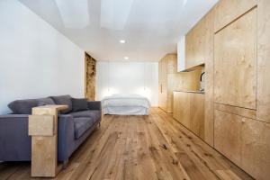 Posteľ alebo postele v izbe v ubytovaní Sant' Erasmo's Flat