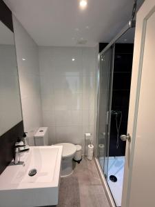 Koupelna v ubytování Exclusive Vista Bristol