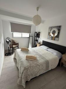 Postel nebo postele na pokoji v ubytování Exclusive Vista Bristol