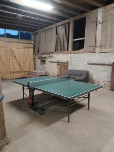 Kemudahan pingpong di Apartment "Erde" im Ferienhaus am Waldbach atau berdekatan