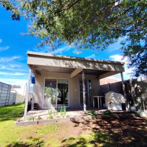 SaldungarayにあるEl Aromoの小屋(ベランダ、木付)