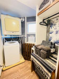 Η κουζίνα ή μικρή κουζίνα στο Stay Narimasu - 3rooms Apartment, 4min to Narimasu station, 1min to Donki