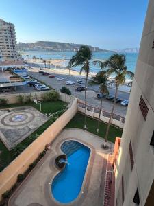 Γενική θέα στη θάλασσα ή θέα στη θάλασσα από  αυτό το διαμέρισμα