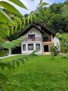 En have udenfor Cabana Valea Muntelui