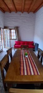 Postel nebo postele na pokoji v ubytování Brisas del Sur Chalet 2