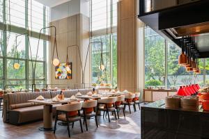 Posezení v ubytování Novotel Huzhou South Taihu Lake