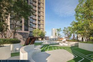 eine architektonische Darstellung eines Skateparks in einer Stadt in der Unterkunft The Panora Pattaya - 1 bedroom in Pattaya South