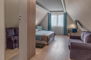 Posteľ alebo postele v izbe v ubytovaní Villa Wierchy