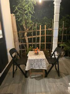 Balkón nebo terasa v ubytování Nimalas Villa