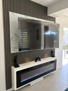 TV a/nebo společenská místnost v ubytování Kingston Modern Getaway + 7 fotografií