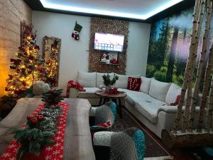 Un lugar para sentarse en Alpin Apartments Vlašić