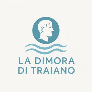 a logo for a drug company with a profile of a man at La dimora di Traiano in Terracina