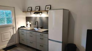 Kuchyň nebo kuchyňský kout v ubytování Studio Grimm - Tiny House + 5 fotografií