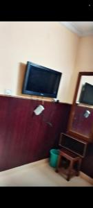 TV a/nebo společenská místnost v ubytování SBM Lodge