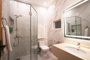 Bilik mandi di GreenPak Kalam Resort +45 gambar